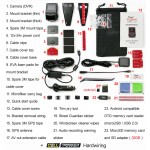 Street Guardian SG9665GC v2 + GPS + 32GB + CELL POWER Hardwiring